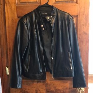 Faux Leather Jacket